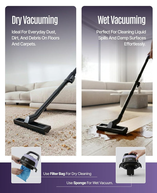 Everyday Cleaning Feels Easier with the SEZNIK All in One Wet and Dry Vacuum Cleaner&nbsp;