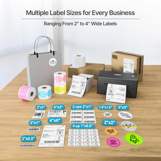 Faster Shipping with SEZNIK LabelX Bluetooth Shipping Label Printer