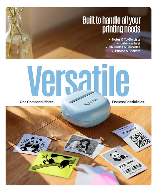 How the SEZNIK NEXA Mini Printer Adds Creativity, Organization & Convenience to Everyday Life