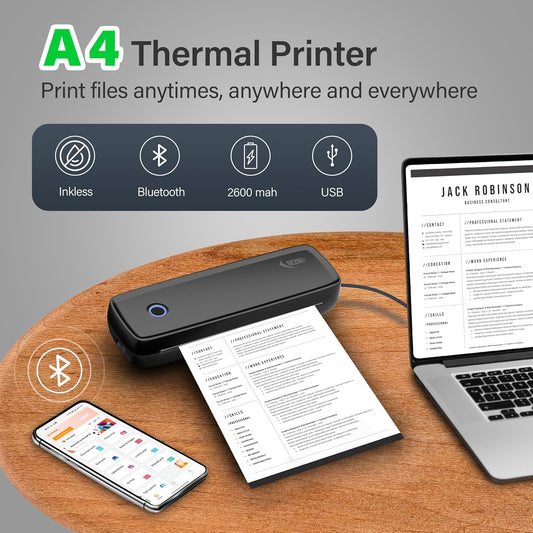 Why Professionals Love the SEZNIK Portable A4 Printer for Travel & Daily Use