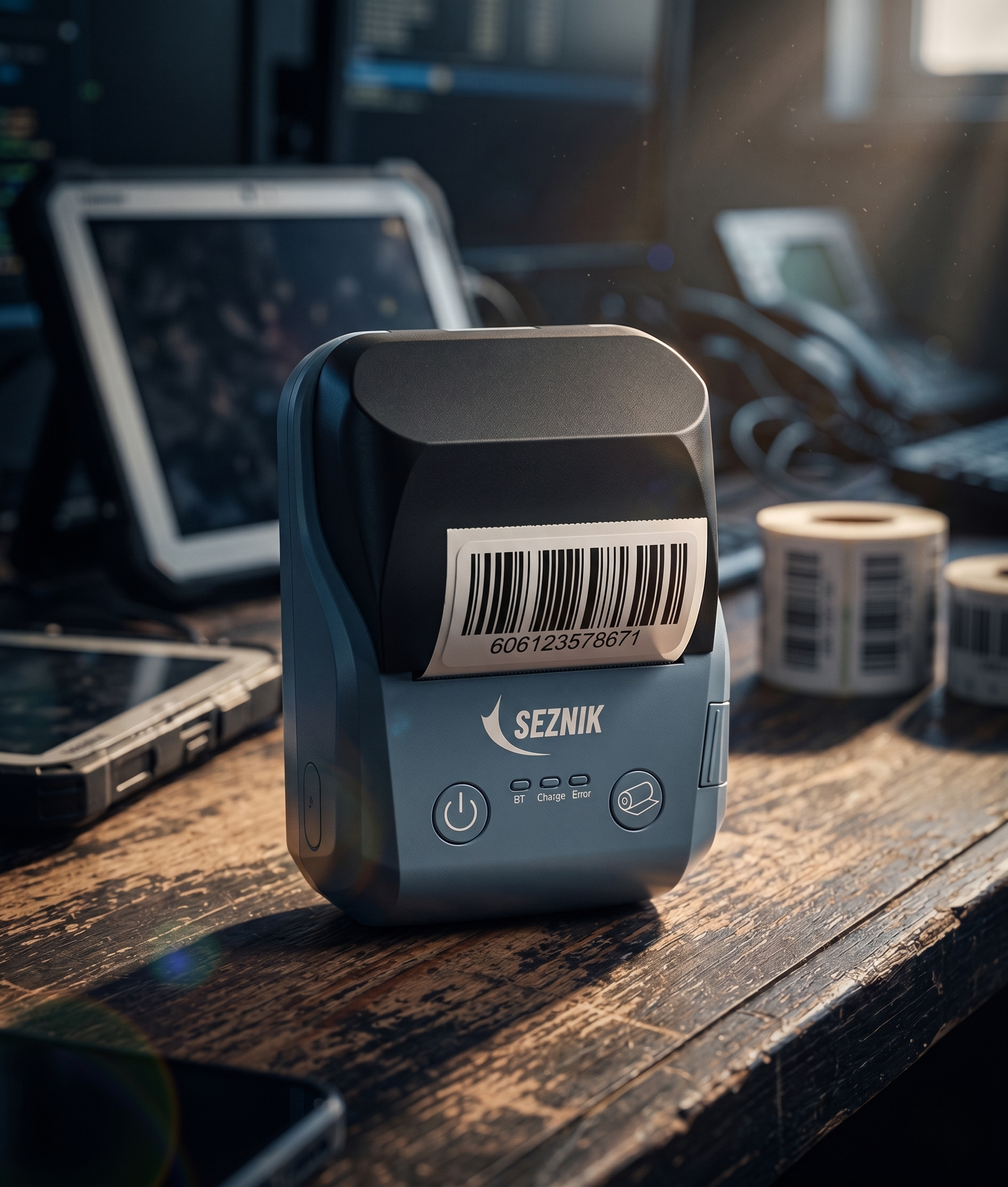 How the SEZNIK DEV Bluetooth Thermal Label and Receipt Printer Simplif ...