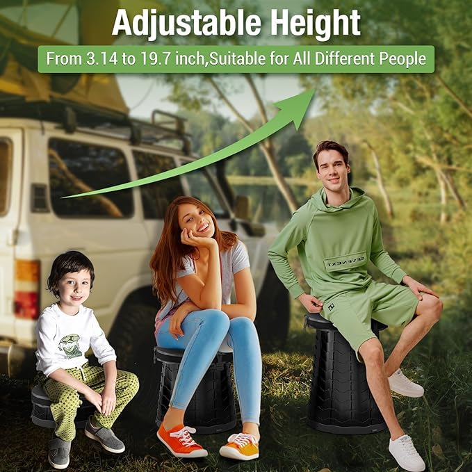 Seznik Portable Toilet, Commode for Travel, Patient, Outdoor, Home, Car, Hiking, Trips, Traffic Jam. Compact, Lightweight, Easy to Carry. 10 YEARS Warranty (Compact) Portable 2
